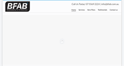Desktop Screenshot of bfab.com.au